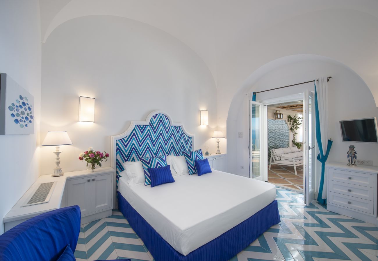 Villa in Praiano - Luxury Villa Malika - Breathtaking view of Capri and Positano