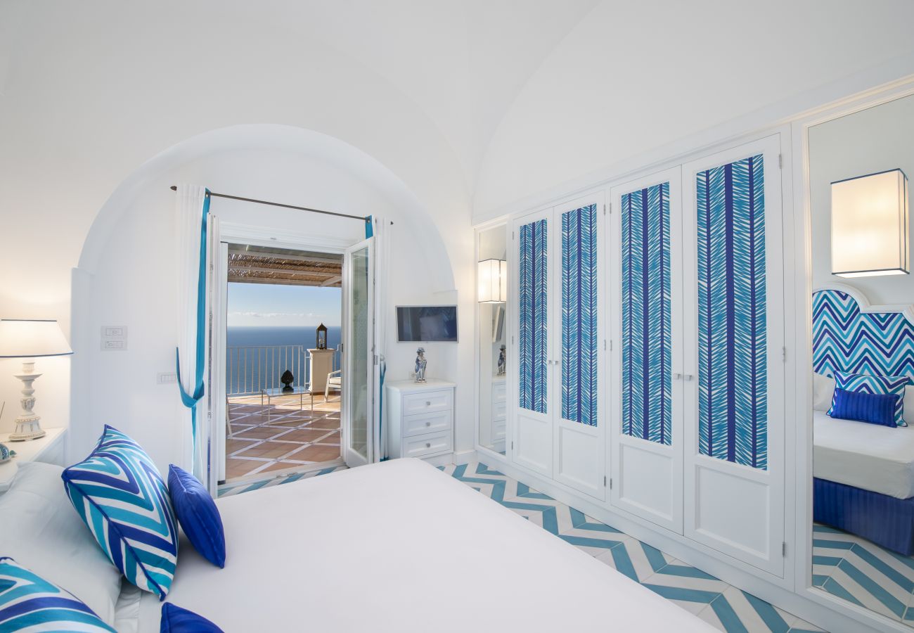 Villa in Praiano - Luxury Villa Malika - Breathtaking view of Capri and Positano