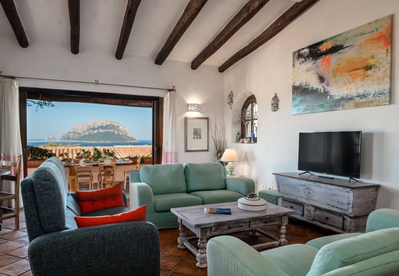 Villa Kiki - spacious living room with elegant furnishings, rental villa with private pool in Sardinia