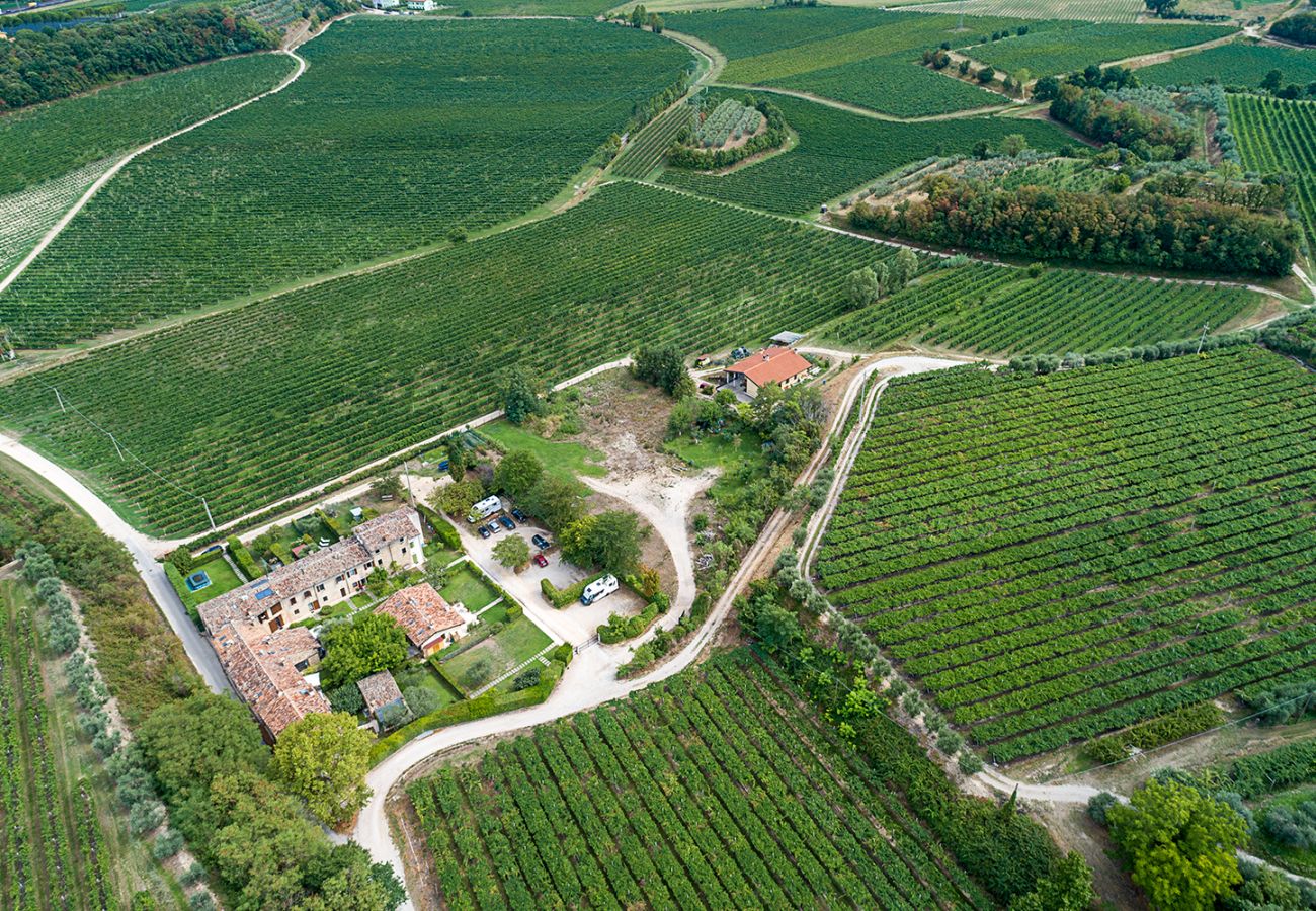 Townhouse in Lazise - Regarda - Countryhouse Nocino 1 in the middle of Lake Garda vineyards