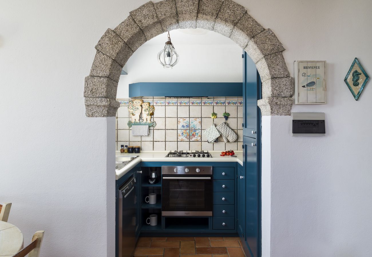 Villa Majra - spacious kitchen ideal for convivial dinners, holiday home in Sardinia