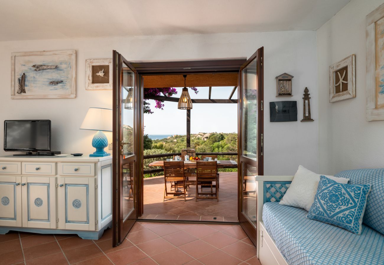 Apartment in Porto Rotondo - I Lecci 3 - Sea view terrace and privacy in Porto Rotondo