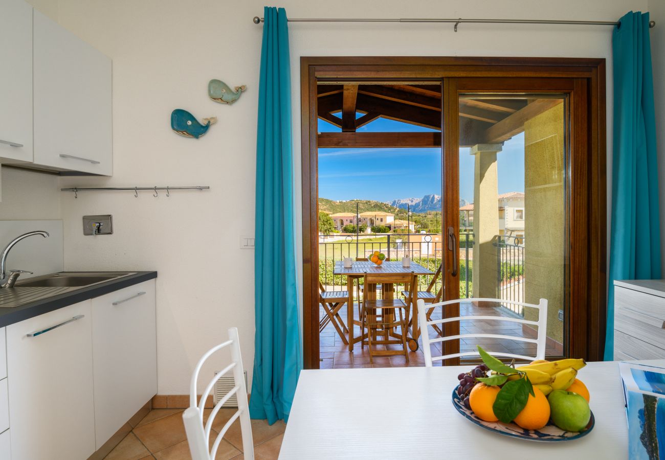 Myrsine 13/6 - Living room with modern kitchenette, holiday home for rent in Sardinia