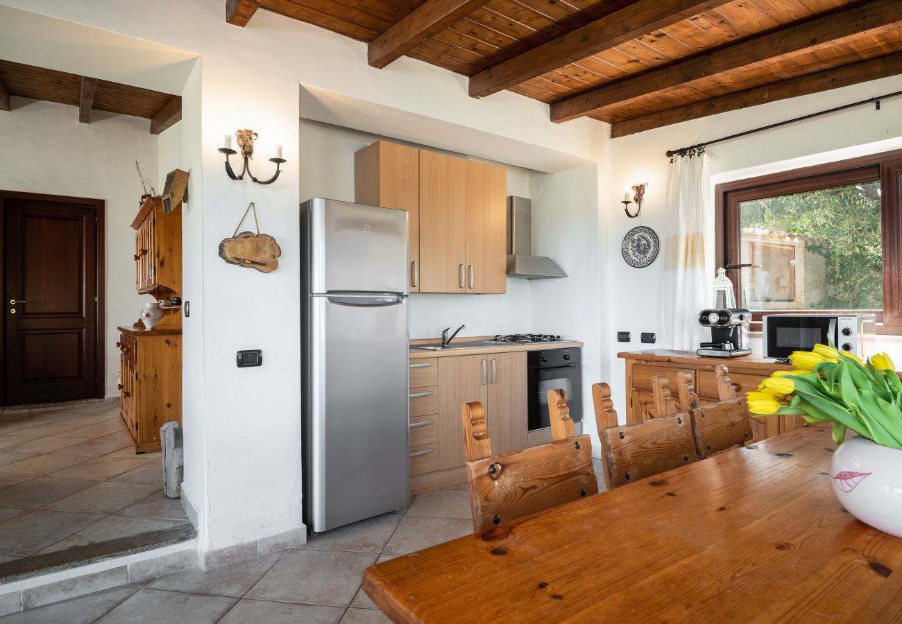 Villa Picker - fully equipped kitchen with sea view, holiday home in Sardinia for a relaxing stay