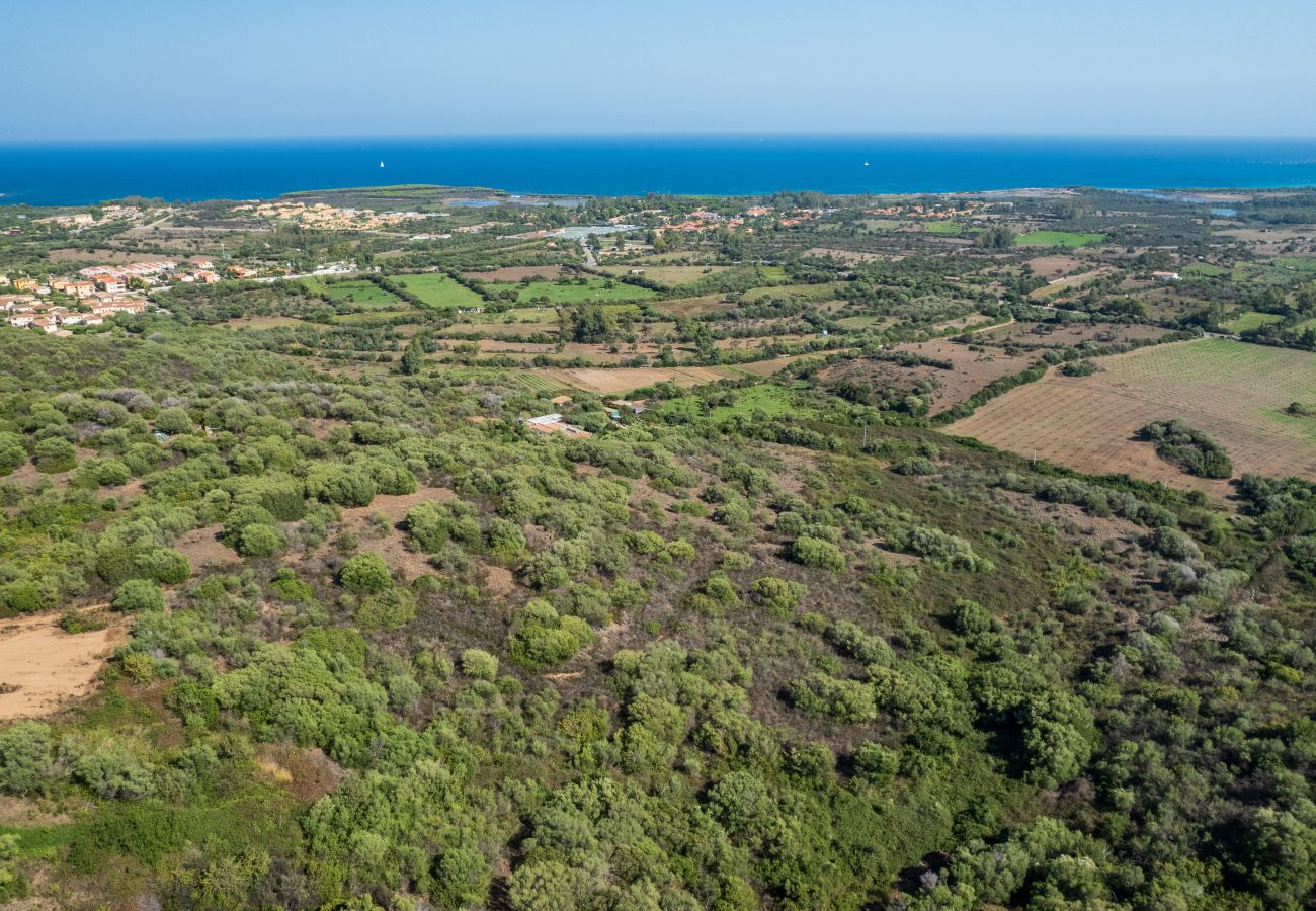 Bellevue 36C - rental villa with aerial view of the northeast coast of Sardinia